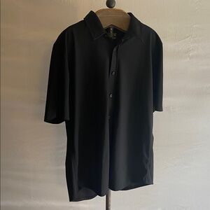 Born Primitive Men's Black Short Sleeve Button-Down Shirt